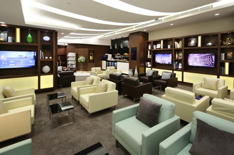 Etihad Airways открыли новый лаундж в зоне прилета аэропорта Абу-Даби.